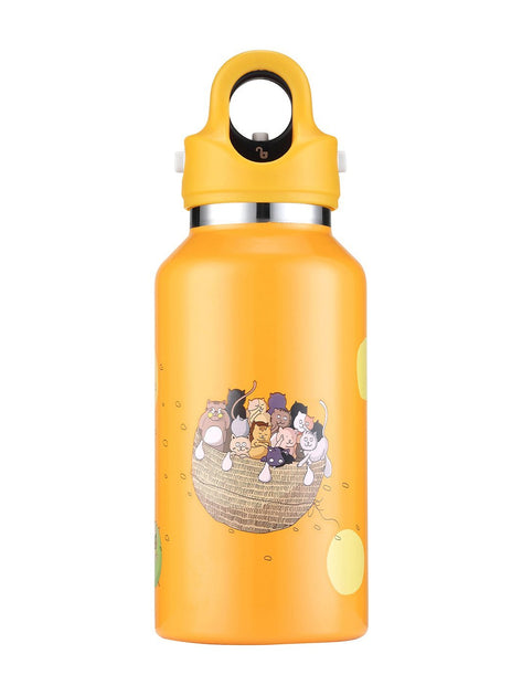 small yellow duck kids thermos cup