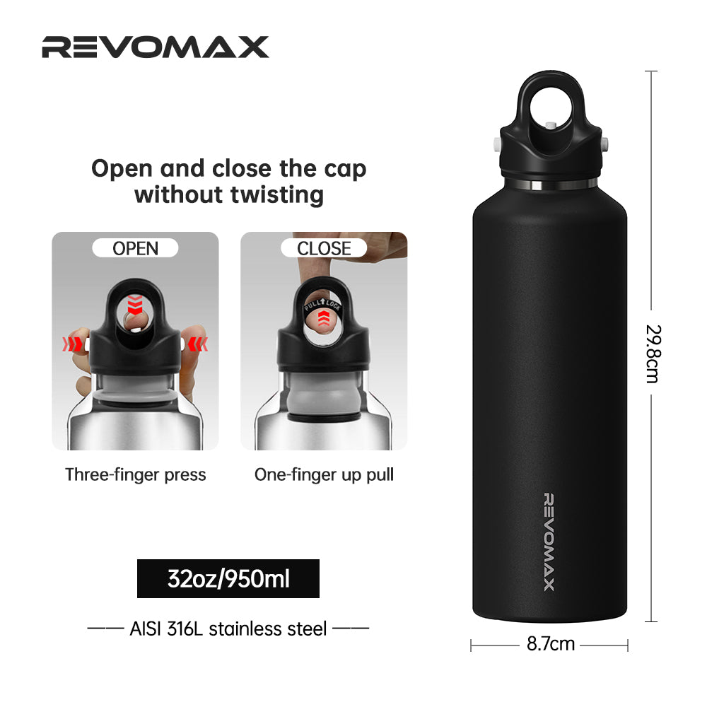 Revomax Vacuum Insulated Drinking Flask