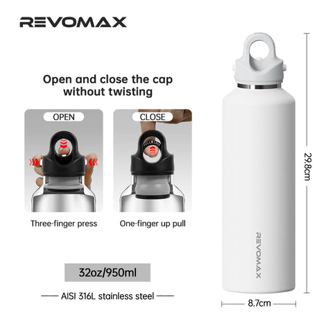 Revomax Vacuum Insulated Drinking Flask