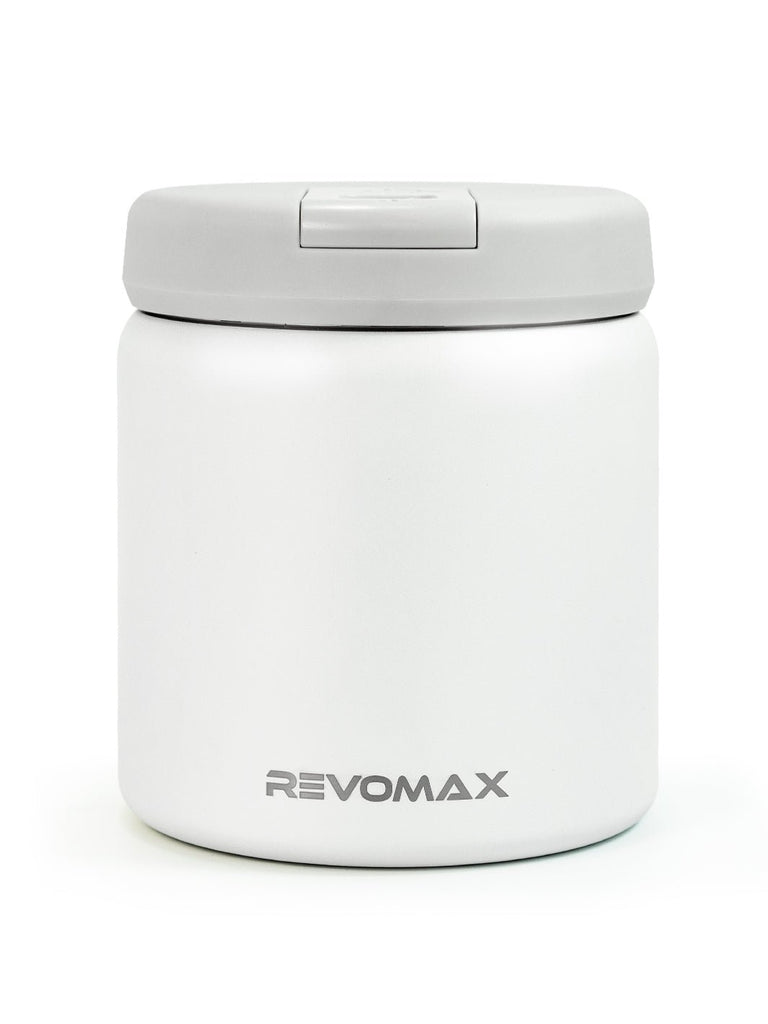 Insulated Food Jar, Cylindrical Lunch Container, Thermal Lunch Box